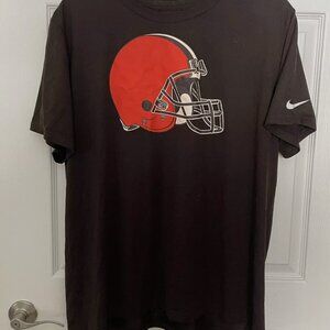 Nike Cleveland Browns t-shirt helmet brown XXL